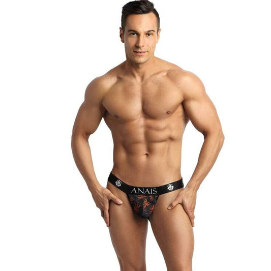 Anais Men - Chill - Herren-Jockstrap mit Blattmuster