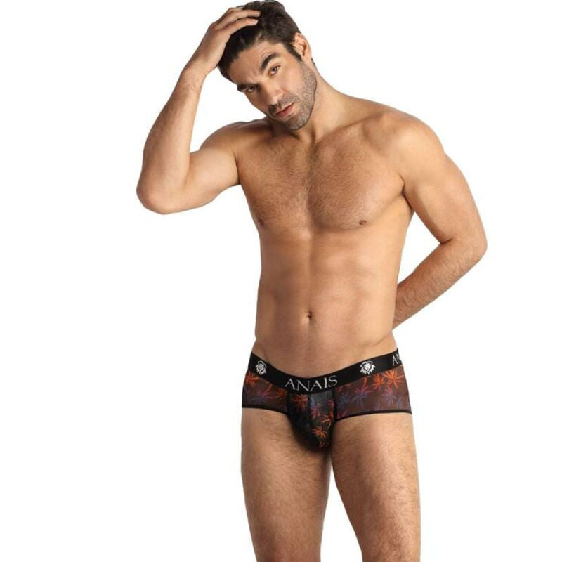Anais Men - Chill - Herren-Boxer Brief mit Blattmuster