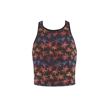 Anais Men - Chill  -  Herren-Tanktop  mit  Blattmuster