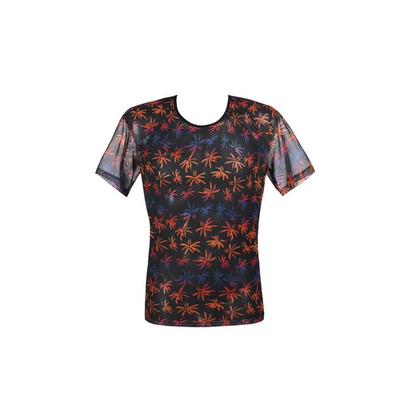 Anais Men - Chill  -  Herren-Shirt mit  Blattmuster