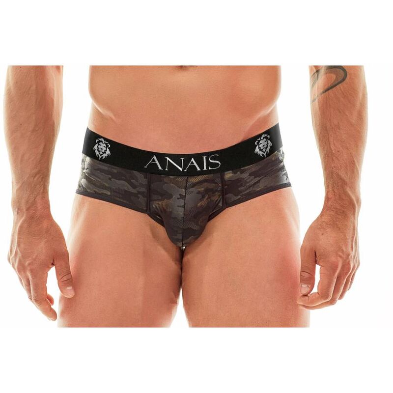 Anais Men - Elektro - Herren-Shorty Brief in Camouflage