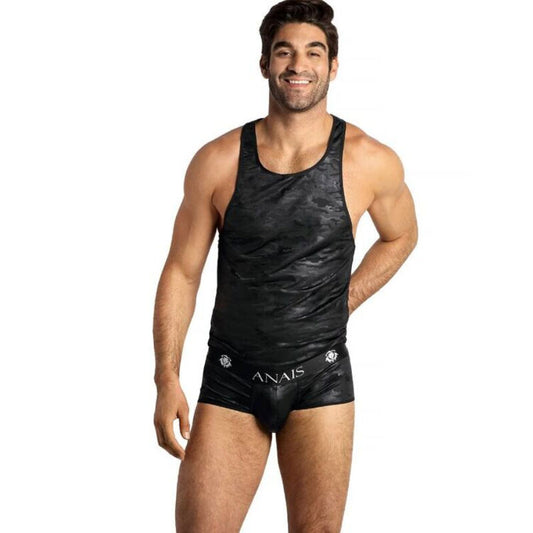Anais Men - Elektro -  Herren-Tanktop mit  Camouflage-Effekt