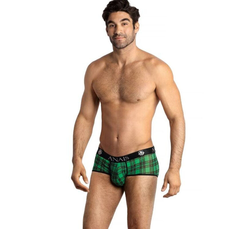 Anais Men - Magic - Herren-Boxer Brief mit Karomuster