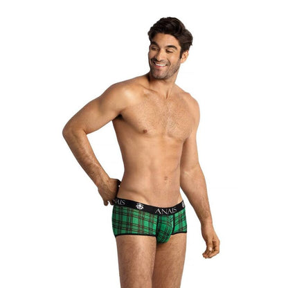 Anais Men - Magic - Herren-Boxer Brief mit Karomuster