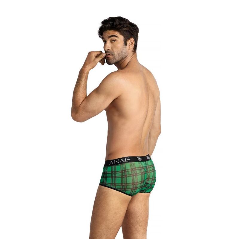 Anais Men - Magic - Herren-Boxer Brief mit Karomuster