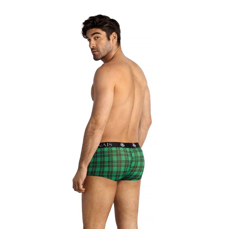 Anais Men - Magic - Herren-Boxer Brief mit Karomuster