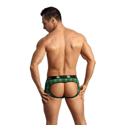 Anais Men - Magic - Herren-Jock Brief mit Karomuster