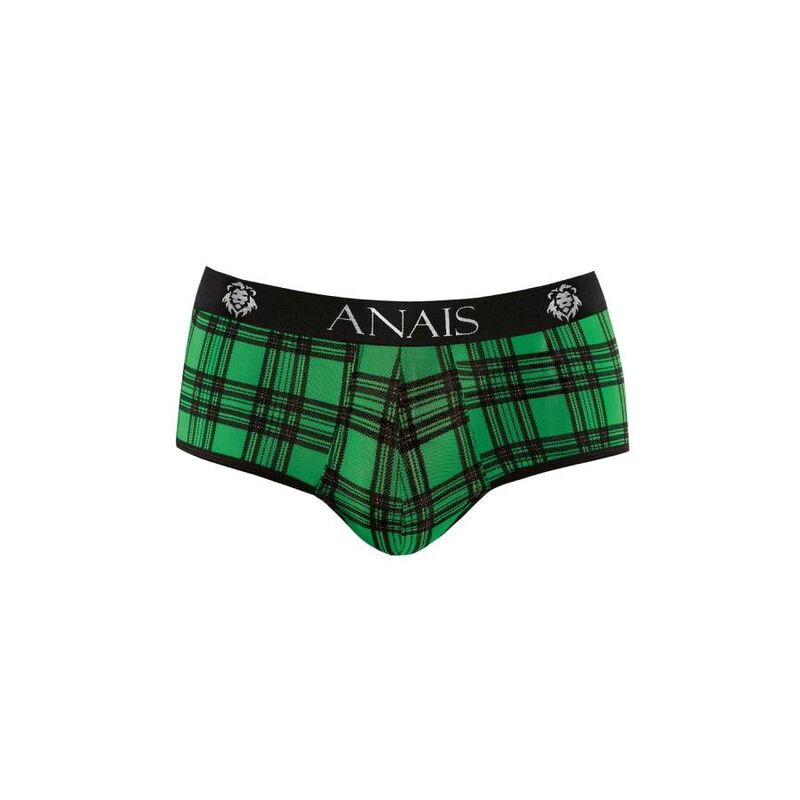 Anais Men - Magic - Herren-Jock Brief mit Karomuster