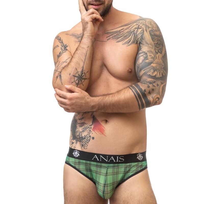 Anais Men - Magic - Herren-Slip mit Karomuster