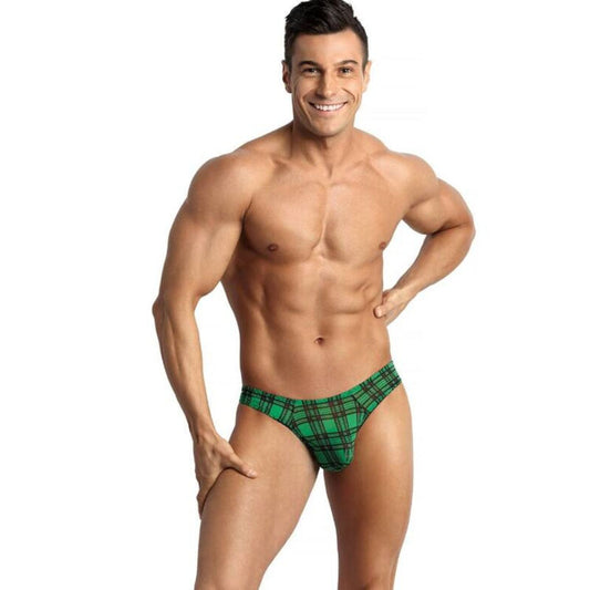 Anais Men - Magic - Herren-String mit Karomuster