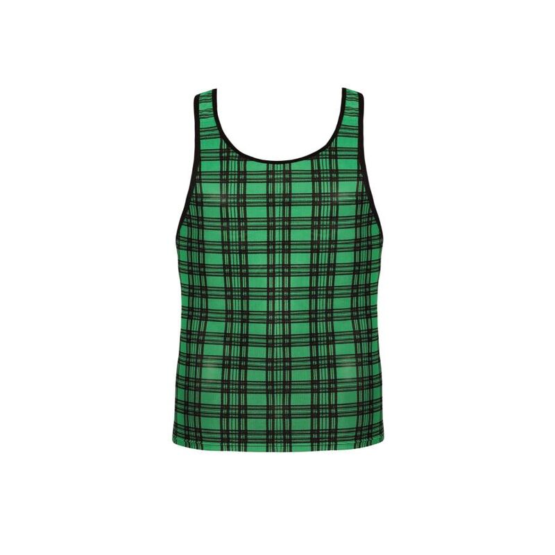 Anais Men - Magic - Herren-Tanktop mit Karomuster