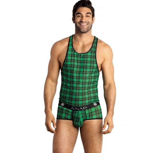 Anais Men - Magic - Herren-Tanktop mit Karomuster