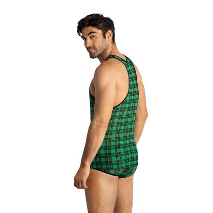 Anais Men - Magic - Herren-Tanktop mit Karomuster
