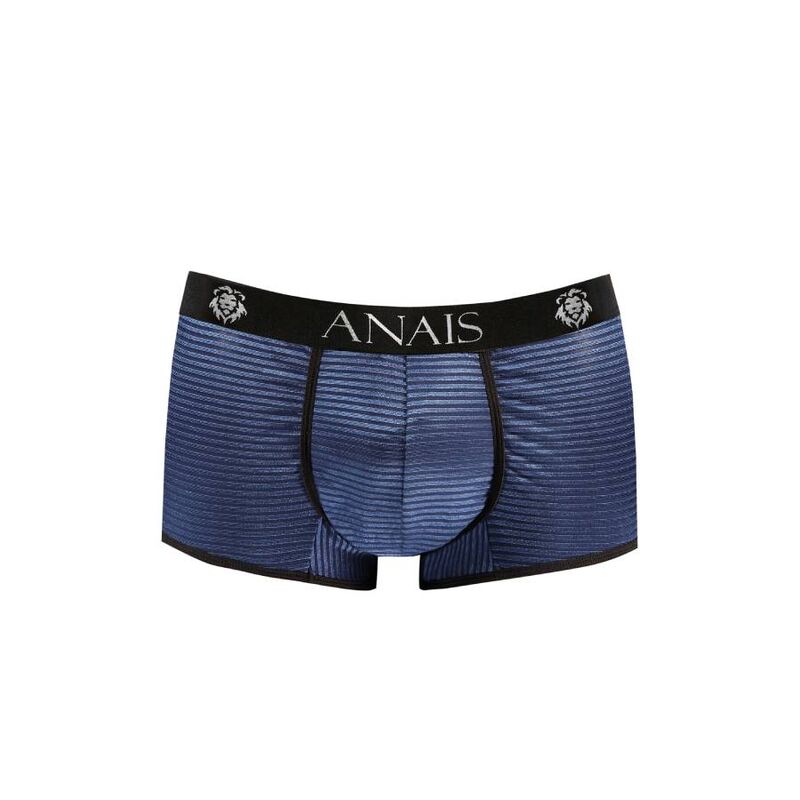 Anais Men - Naval - Herren-Boxer Brief mit Streifen