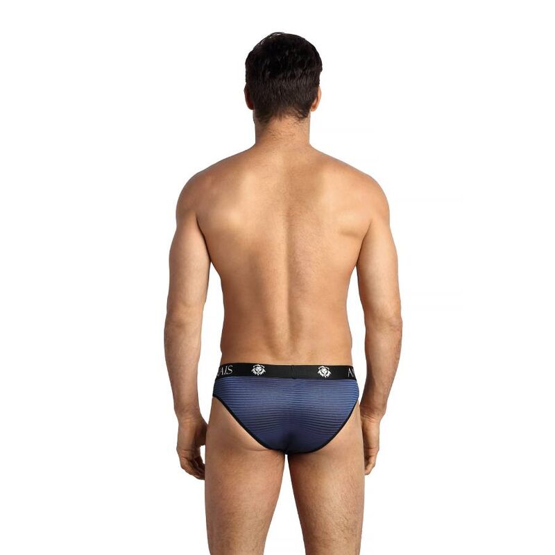 Anais Men - Naval - Herren-Slip mit Streifen