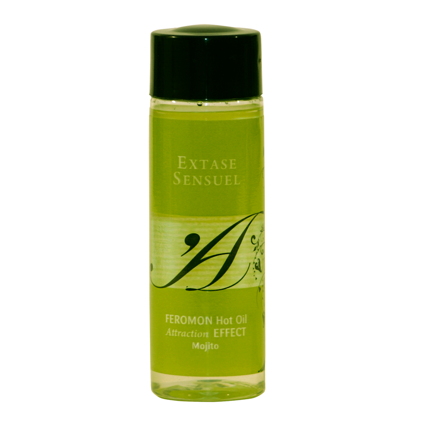Extase Sensual - Massageöl mit Wärmeeffekt und Mojito Pheromonen