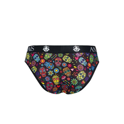 Anais Men - Mexico - Herren-Slip mit Totenkopf-Print
