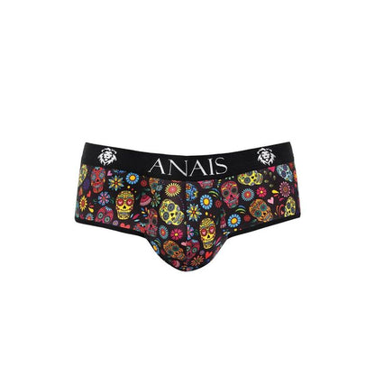 Anais Men - Mexico - Herren-Jock Brief mit Totenkopf-Print