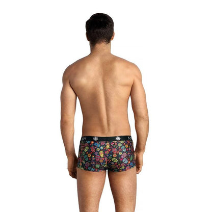 Anais Men - Mexico - Herren-Boxer Brief mit Totenkopf-Print