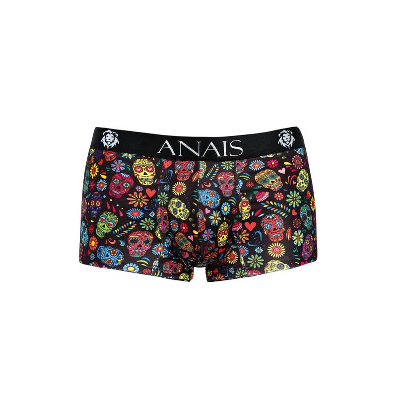 Anais Men - Mexico - Herren-Boxer Brief mit Totenkopf-Print