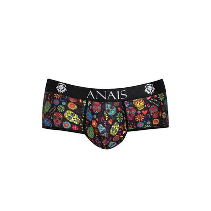 Anais Men - Mexico - Herren-Shorty Brief mit Totenkopf-Print