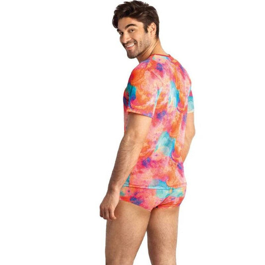 Anais Men - Falcon - Herren-Shirt mit Batikmuster
