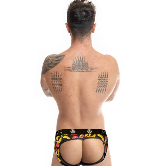 Anais Men - Banana - Herren-Jock Brief mit lustigem Print