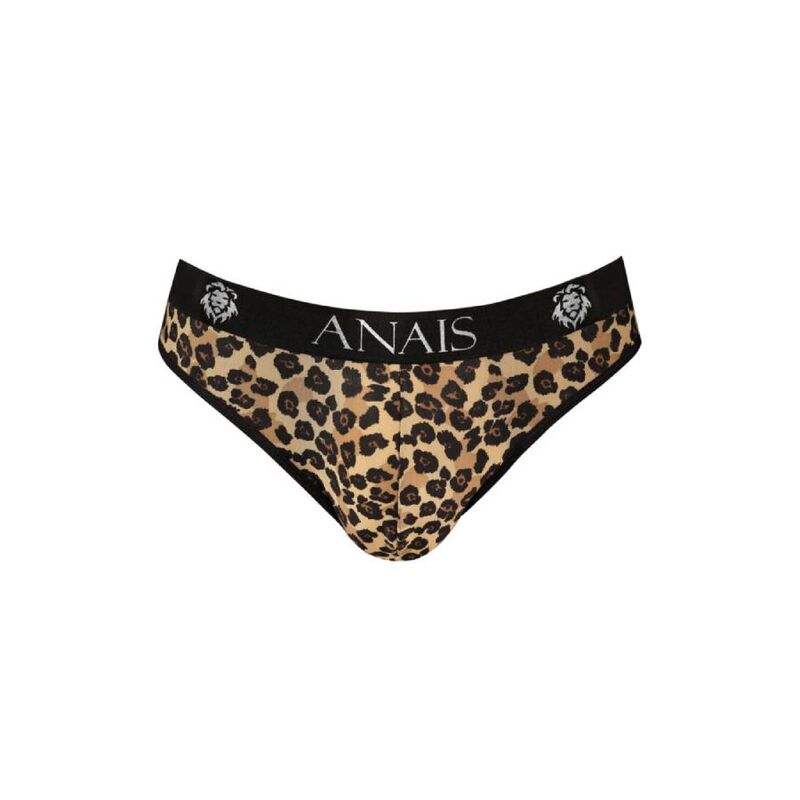 Anais Men - Mercury - Herren-Slip mit Leo-Print