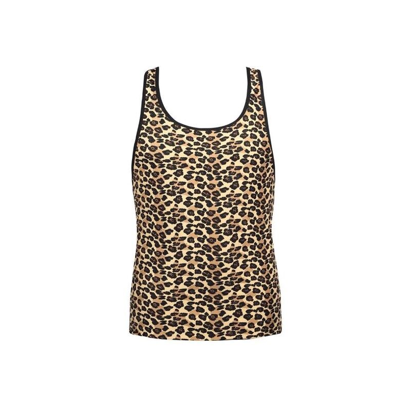 Anais Men - Mercury - Herren-Tanktop mit Leo-Print