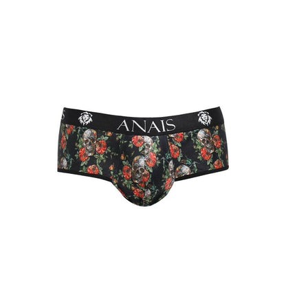Anais Men - Power - Herren-Jock Brief mit Skull-Muster 