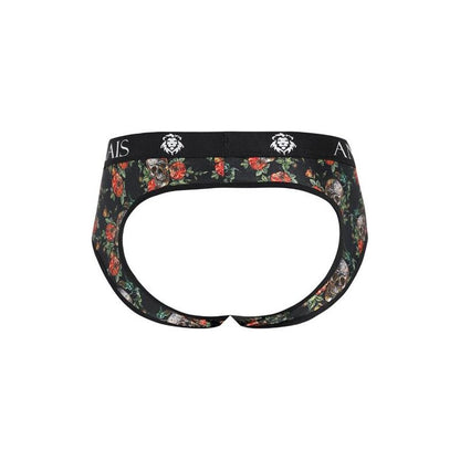 Anais Men - Power - Herren-Jock Brief mit Skull-Muster 