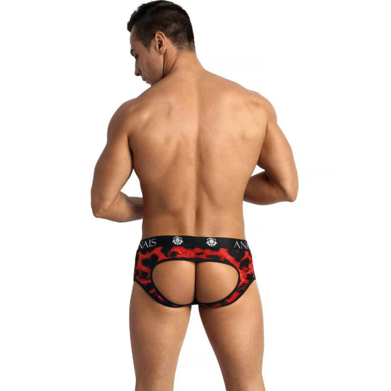 Anais Men - Savage - Herren-Jock Brief mit Leo-Print