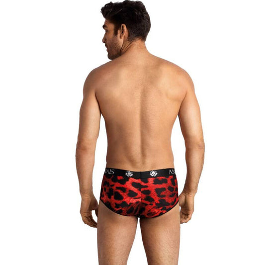 Anais Men - Savage - Herren-Shorty Brief mit Leo-Print
