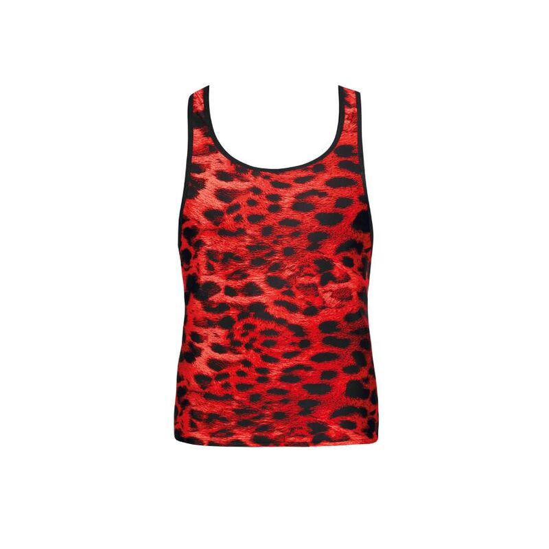 Anais Men - Savage -  Herren-Tanktop mit Leo-Print