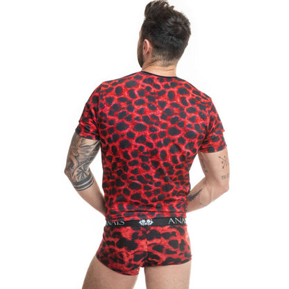 Anais Men - Savage -  Herren-Shirt mit Leo-Print