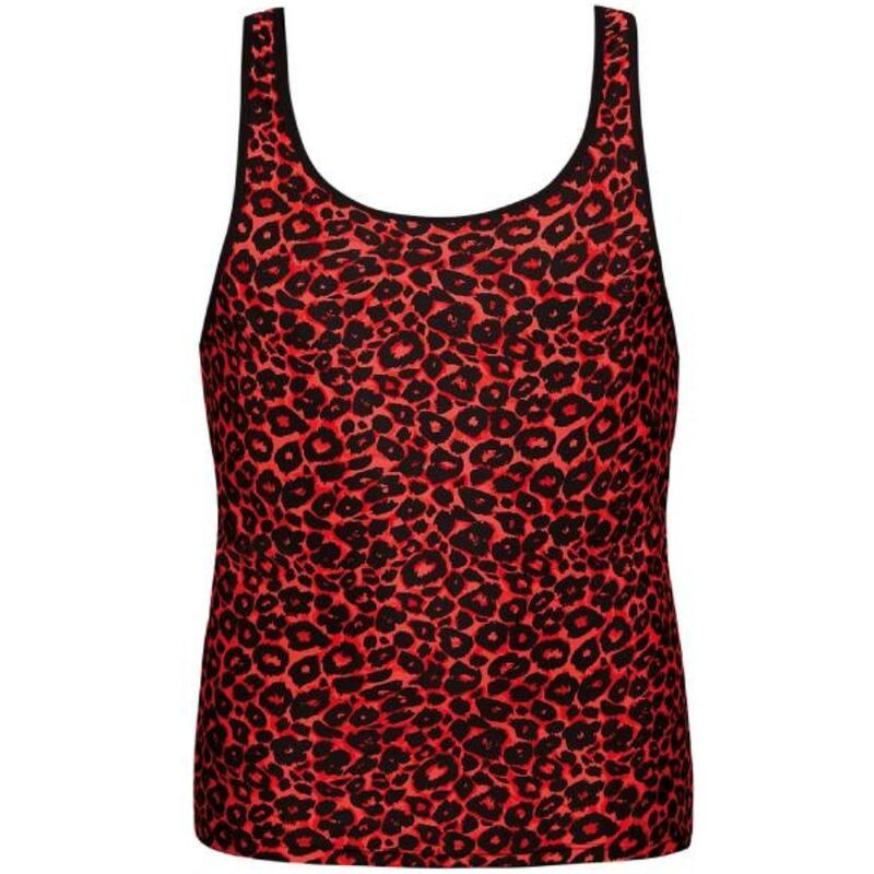 Anais Men - Tribal - Herren-Tanktop mit Leo-Print