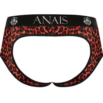 Anais Men - Ares - Herren-Jock Brief im Wetlook mit  Netzstoff
