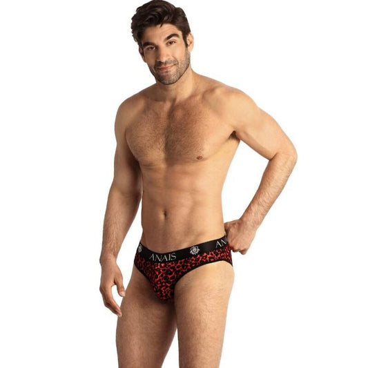 Anais Men - Tribal - Herren-Slip mit Leopardenprint