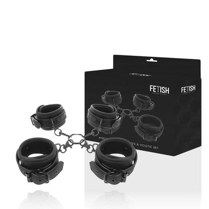 Fetish Submissive - Hand- und Knöchel-Handschellen-Set mit Noprene-Futter