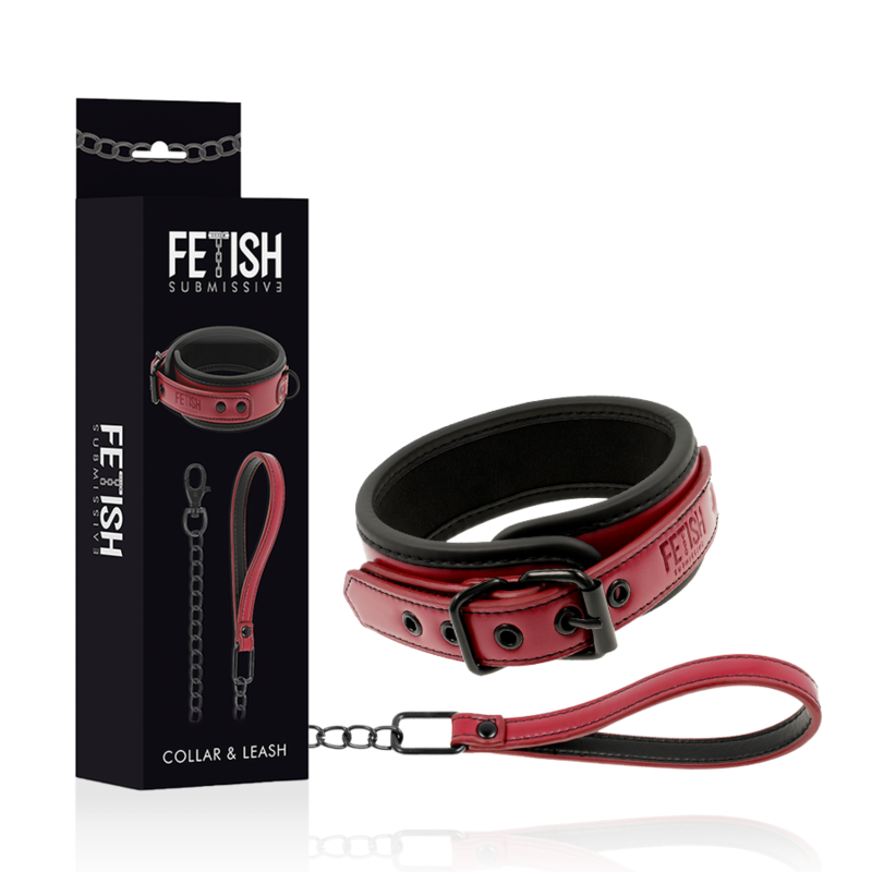 Fetish Submissive - Halskette mit Neoprenfutter