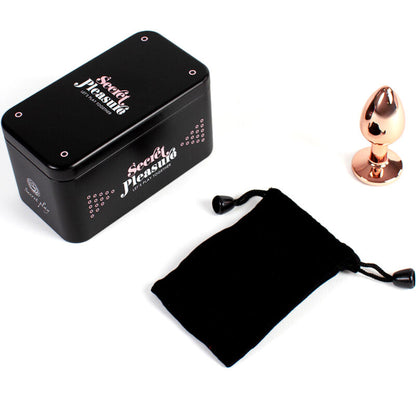 Secretplay - Roségold - Analplug aus Metall