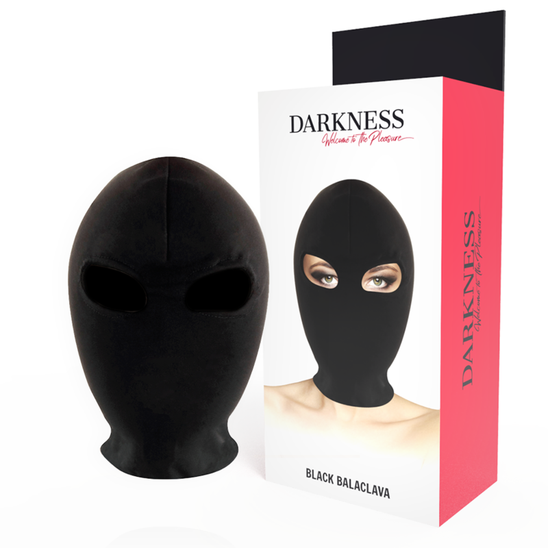 Darkness - Spandex Maske mit Augenöffnung