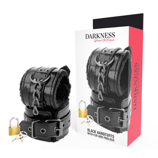 Darkness - Handschellen - Verstellbare Manschetten mit Schloss