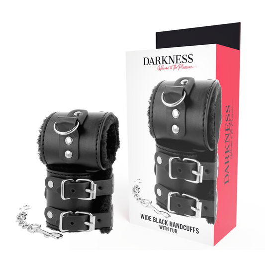 Darkness - Verstellbare Leder-Knöchel-Handschellen