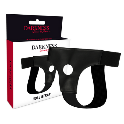 Darkness - Strap-On Harness – Hohles Geschirr für Dildos