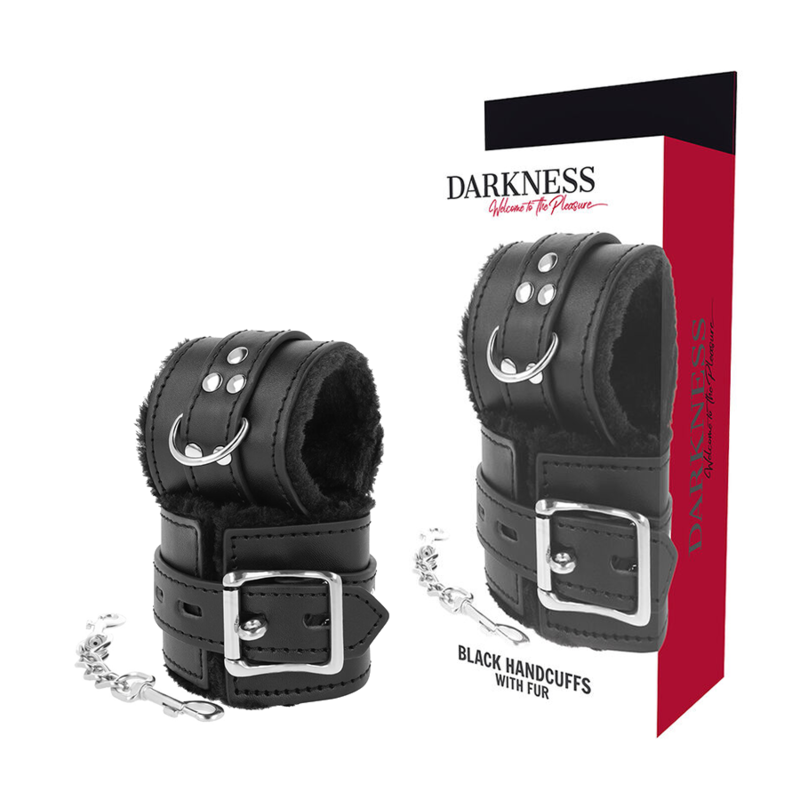 Darkness - Gefütterte BDSM-Handschellen