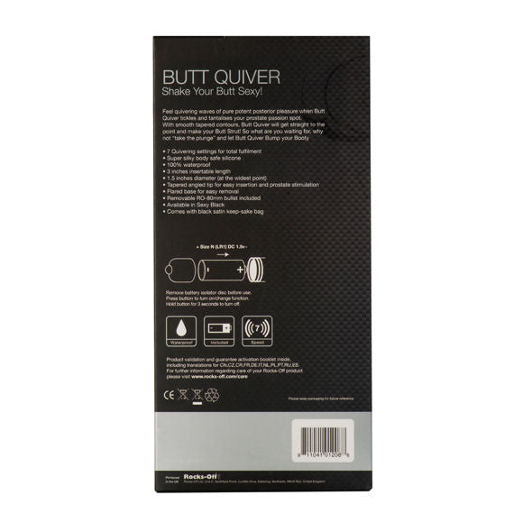 Rocks-off - Butt Quiver - P-Punkt-Stimulator