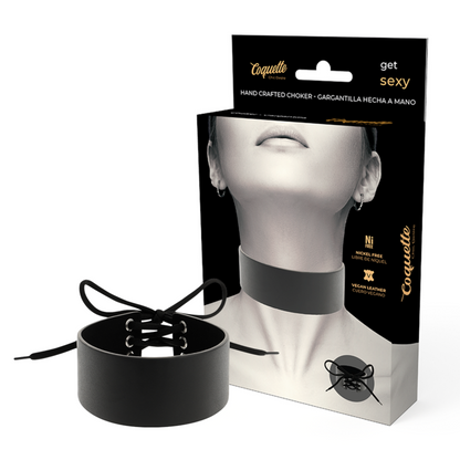 Coquette - Veganes Leder-Halsband