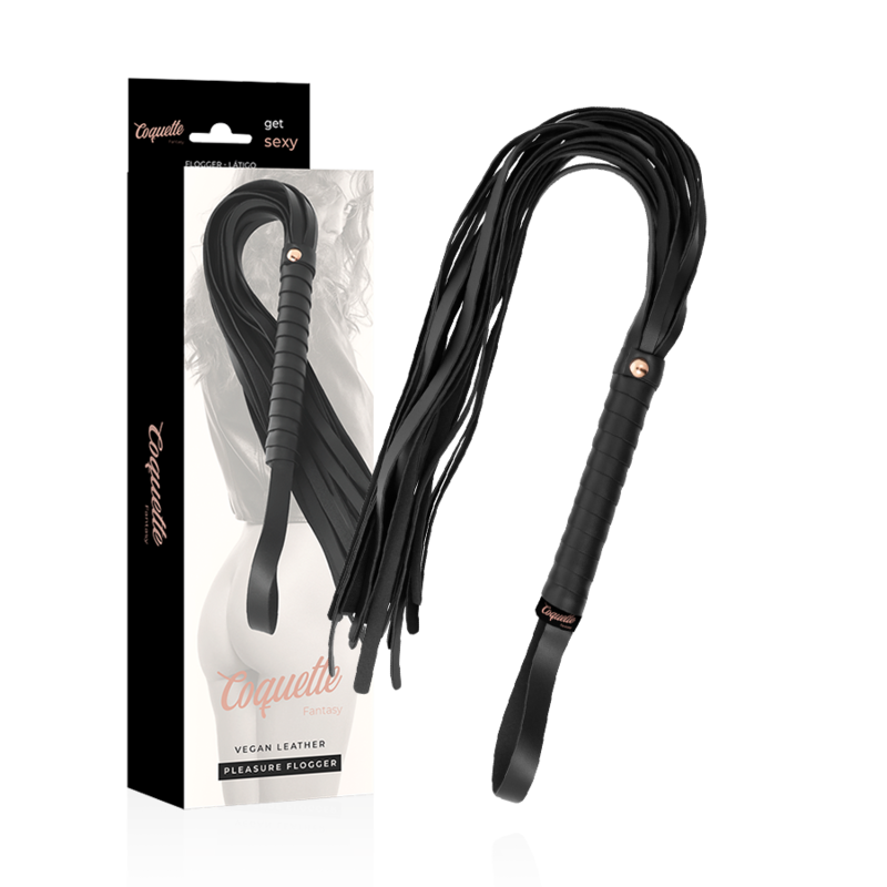 Coquette - Fantasy Reitgerte - Veganes Leder für BDSM