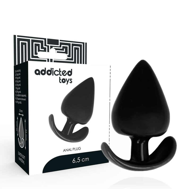 Addicted Toys - Flexibler Analplug aus hautfreundlichem TPR